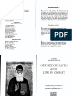 Popovic - Orthodox Faith and Life in Christ