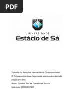 Artigo - Hegemonia EUA