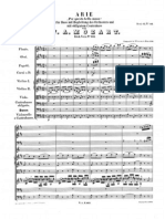 Mozart - Per Questa Bella Mano - Contrabbasso e Orchestra PDF