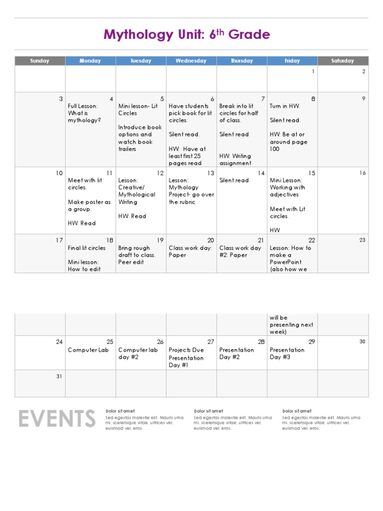 GREEK MYTHOLOGY UNIT PDF intelligence overview