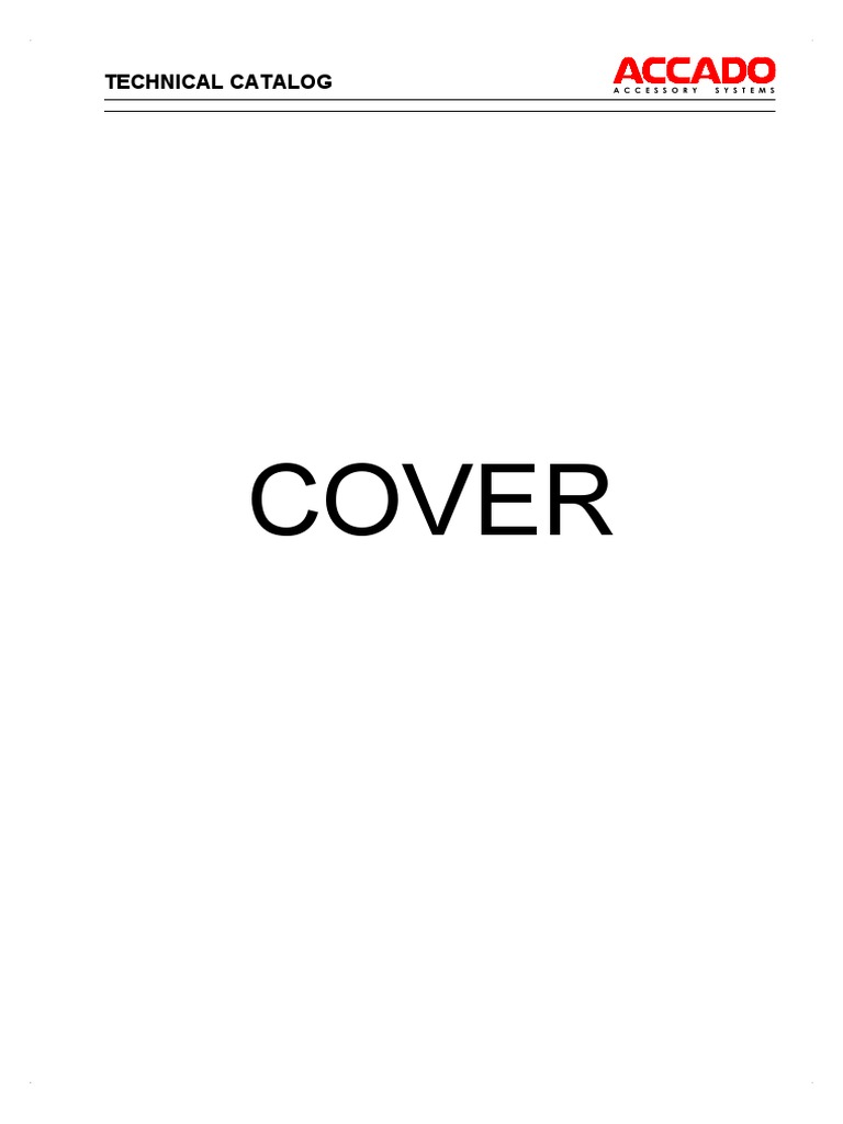 Catalog Accado Window Door