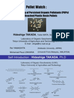 Hideshige Takada Global Monitoring of POPs on Pellets