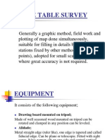 Plane Table Survey Equipment & Methods