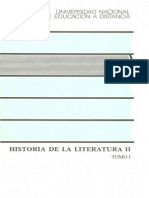 Uned - Historia de La Literatura II Vol 1