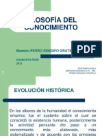 Filosofía Del Conocimiento