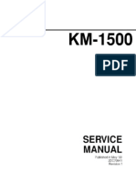 Servicio KM-1500 Ingles