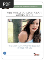 Download Wise Words to a Son About Women Skills by The Eye SN218890132 doc pdf