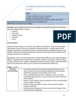 2 Grade Interdisciplinary African and African American Studies Quarter 3 Unit Plan