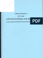 Linear Systems & Signals Solutions Manual