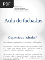 Aula - Fachadas