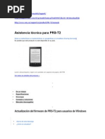 Actualización del firmware de PRS-T2