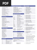 PHP Cheat Sheet v2