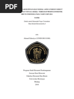 Download Analisis Pengaruh Penanaman Modal Asing Foreign Direct Investment Dan Tenaga Kerja Terhadap Produk Domestik Bruto Indonesia Pada Tahun 2007-2011 by Ahmad Zakariya SN218920656 doc pdf