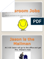 classroom jobs