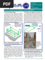 How Do Columns in RC Buildings Resist Earthquake