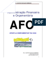 Administração Financeira e Orçamentária