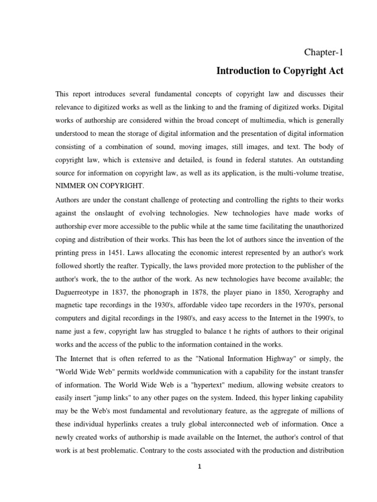 Copyright | PDF
