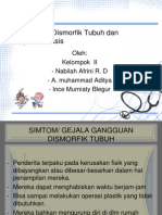 Gangguan Dismorfik Tubuh Dan Hipokondriasis