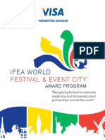 IFEA World Festival & Event Awards Brochure 2013