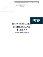 Data Migration Methodology for SAP V01a by Christian Bergeron