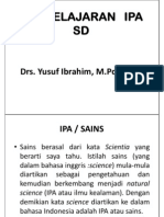 Pembelajaran Ipa SD Bahan Uas