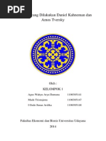 Download Daniel Kahneman Dan Amos Tversky Mengembangkan Teori Prospek Pada Tahun 1979 Sebagai Psikologi Deskripsi Yang Lebih Akurat Dalam Pengambilan Keputusan by junapatient SN218947288 doc pdf