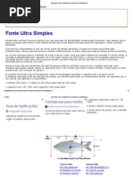 Esquema de Fonte Ultra Simples Com Diodo Zener ( 30 Miliamperes )