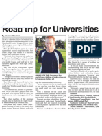 Road Trip For Universities (The Star, March 21, 2014)