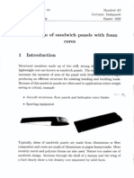 Simple Sandwich Panel (Isotropic Laminates) Analysis