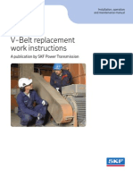 V Belt Replacement Work Instructions - EN