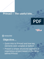 Prince2 - The Useful Bits