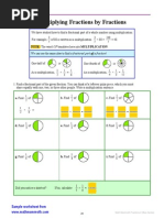 Math Mammoth For 7th Math | PDF | Fraction (Mathematics) | Multiplication