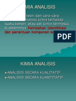 Kimia Analisis