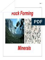 Rock Forming Minerals