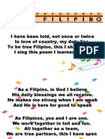 As A Filipino Complete Slides