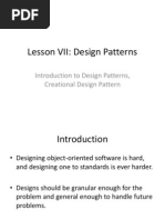 Software Design Patterns I