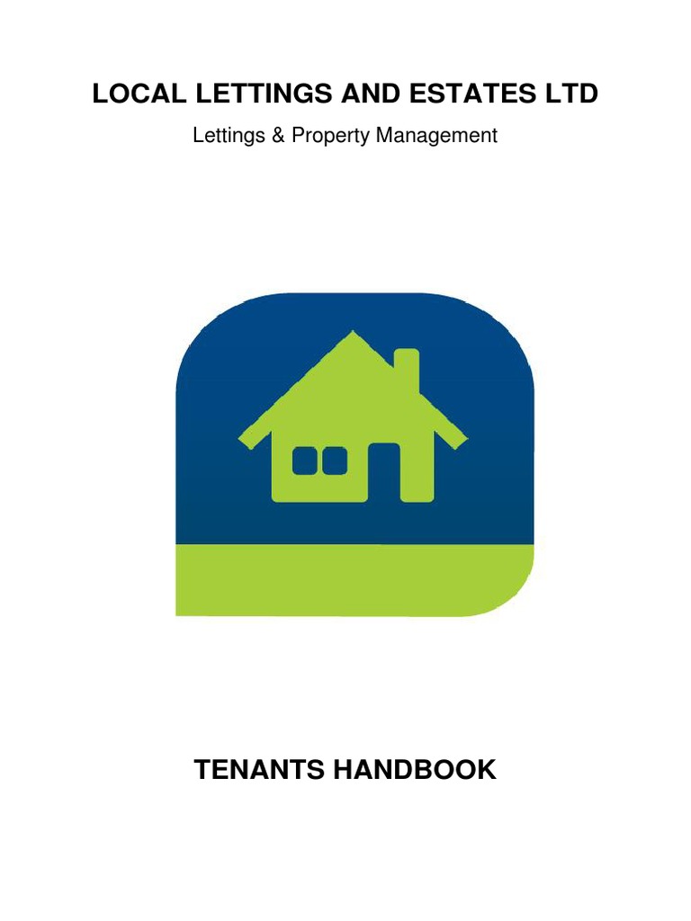 Tenants Handbook PDF Leasehold Estate Landlord