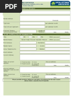 Guarantor Application Mirfield