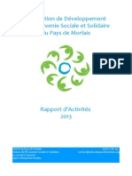 Rapport D'activité 2013