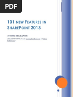 Download 101 New Features in SharePoint 2013 by forbiswajit SN218976041 doc pdf