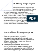 Konsep Dasar Tentang Warga Negarakonsep Dasar Dan Karakteristik Warga Negara Dan Kewarganegaraan RI