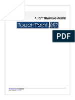 Audit Training Guide - Touchpoint 360-7 16 13