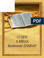 O Que A Bíblia Realmente Ensina?