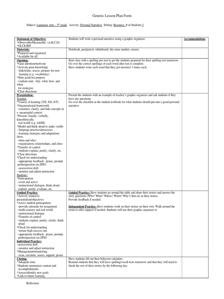personal-narrative-lesson-plan-5th-grade-lesson-plan-neuropsychology