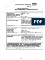 Adult Oxygen Therapy Guidelines