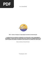 A ANDRAGOGIA NO ENSINO SUPERIOR E SUA RELAÇÃO COM O RENDIMENTO