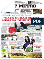 Harian Top Metro Edisi I - Tahun I - 17 April 2014