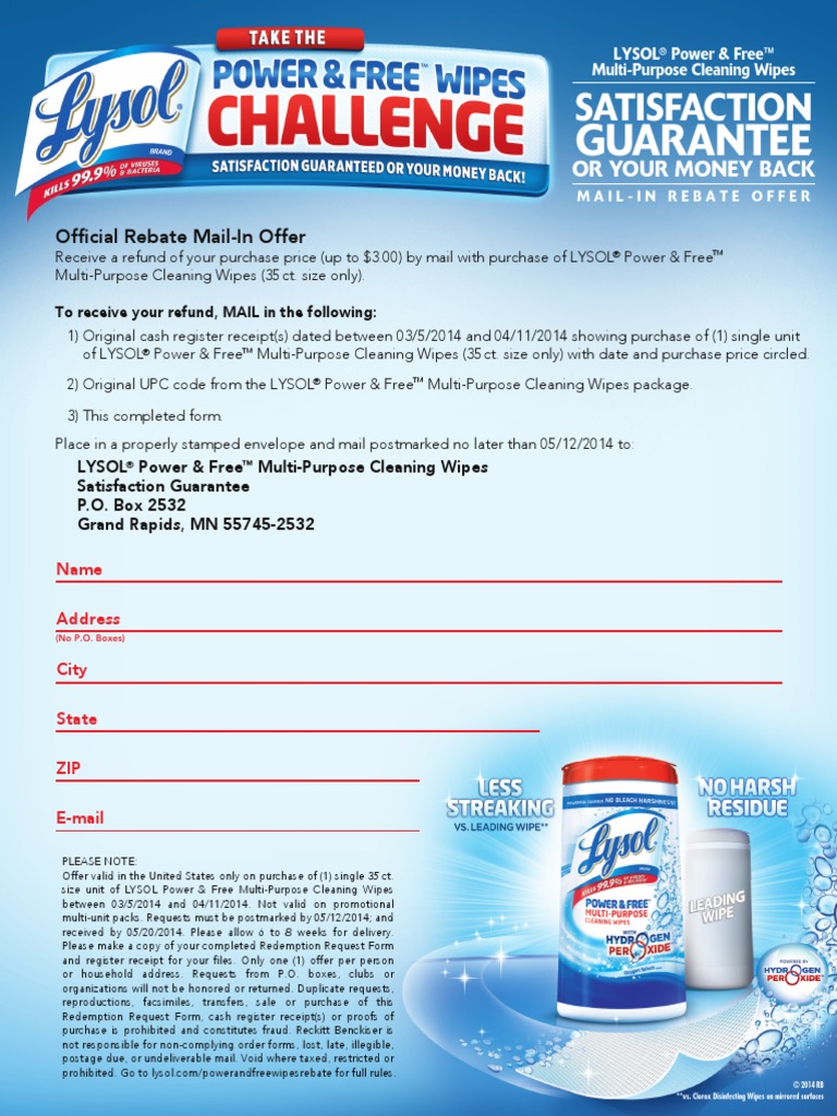 lysol-rebate-mail-rebate-marketing