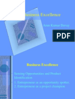 Business Excellence: Arun Kumar Davay