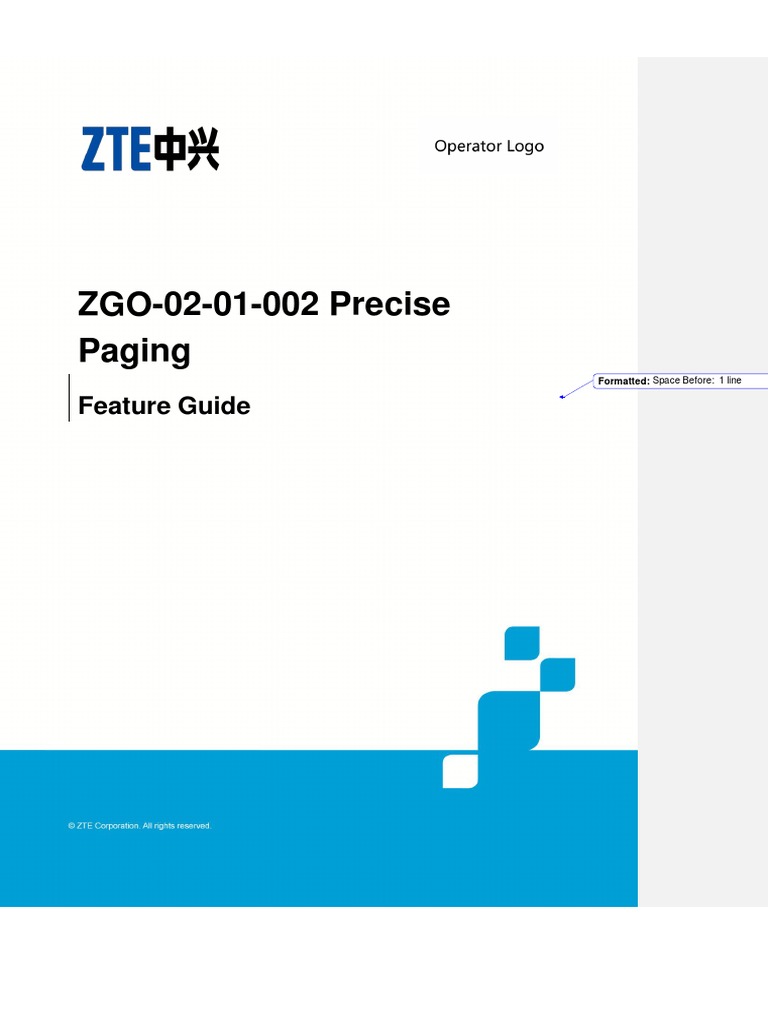 Precise Paging Feature Guide PDF Computer Engineering Computer